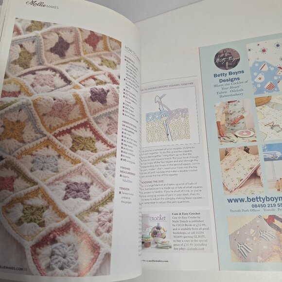 Mollie Makes Issue 10 Handmade UK Craft Magazine 2012 Sweet Home Ribbon - Picture 6 of 11